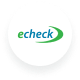 eCheck payment